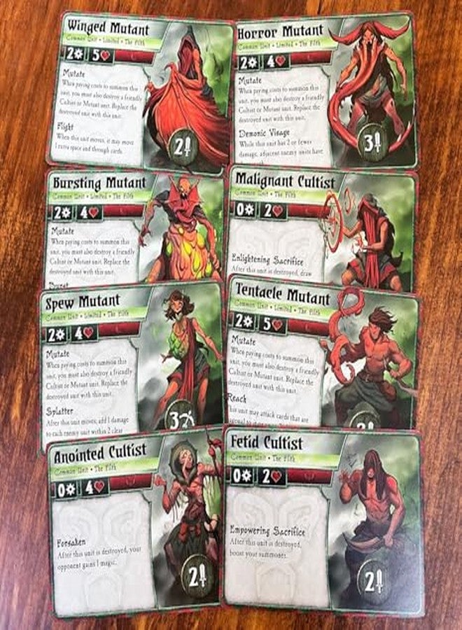 بلايد هات جيمز مجموعة أوراق لعب Plaid Hat Games The Filth Faction - توسعة جاهزة للعب للعبة بطاقات استراتيجية - لاعبين، من عمر 9 سنوات فما فوق - تتطلب مجموعة Summoner Wars Master أو Starter Set - Image 4
